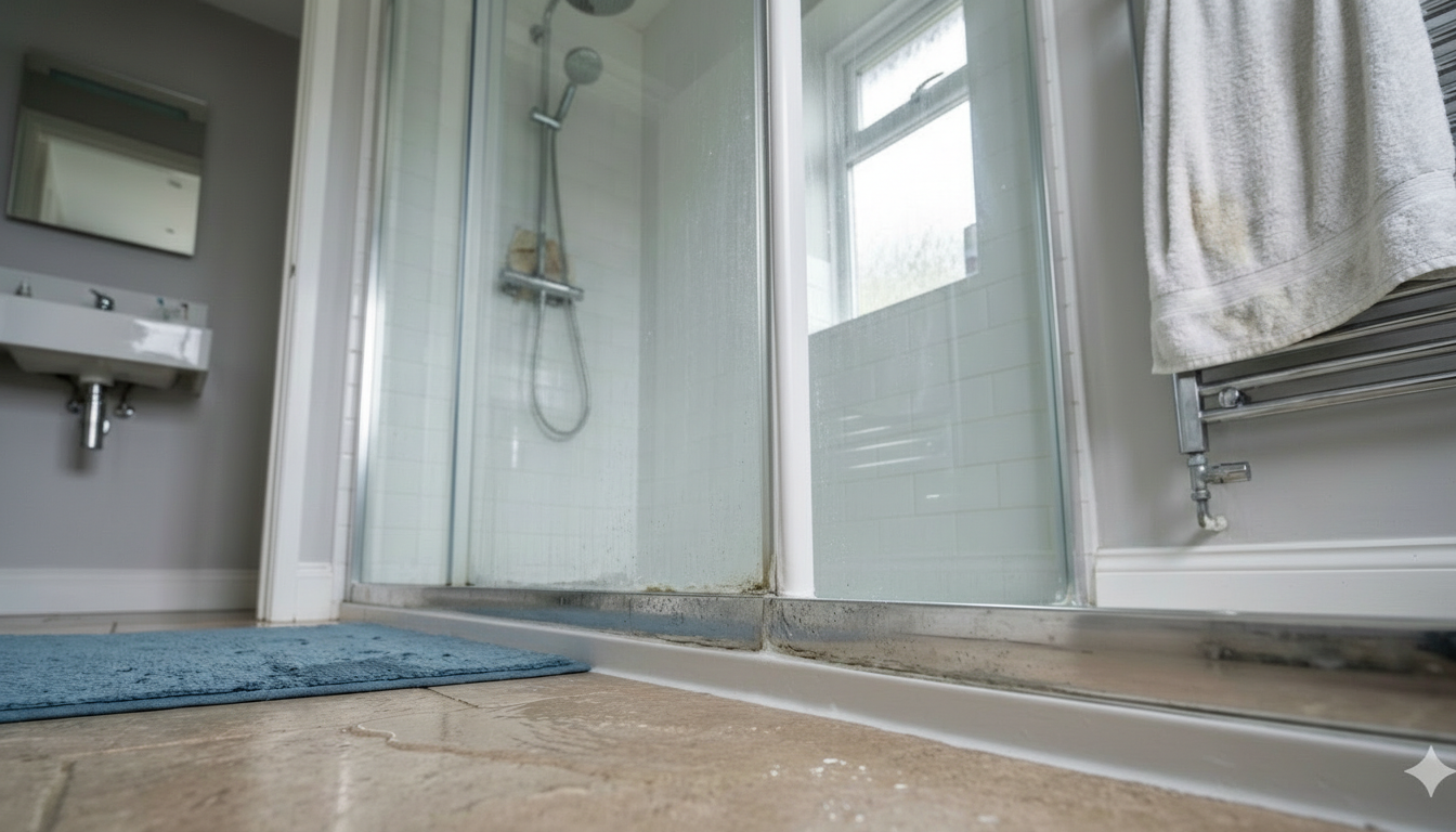 After: how to fix leaking shower seal