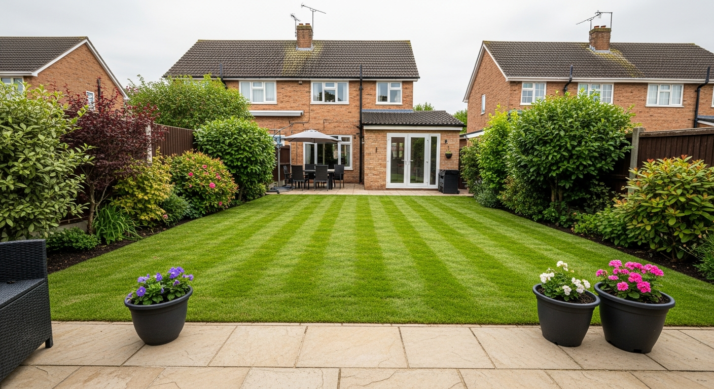 After: How to Fix a Patchy Lawn – DIY Guide